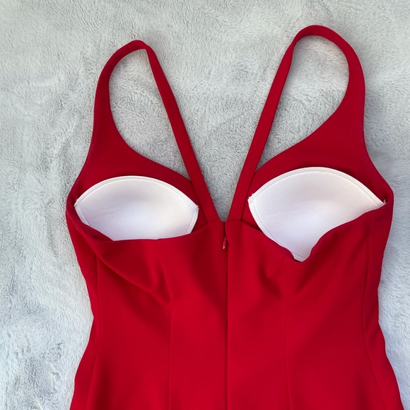 Strappy red Calvin Klein dress. Size 10. - Picture 4 of 7